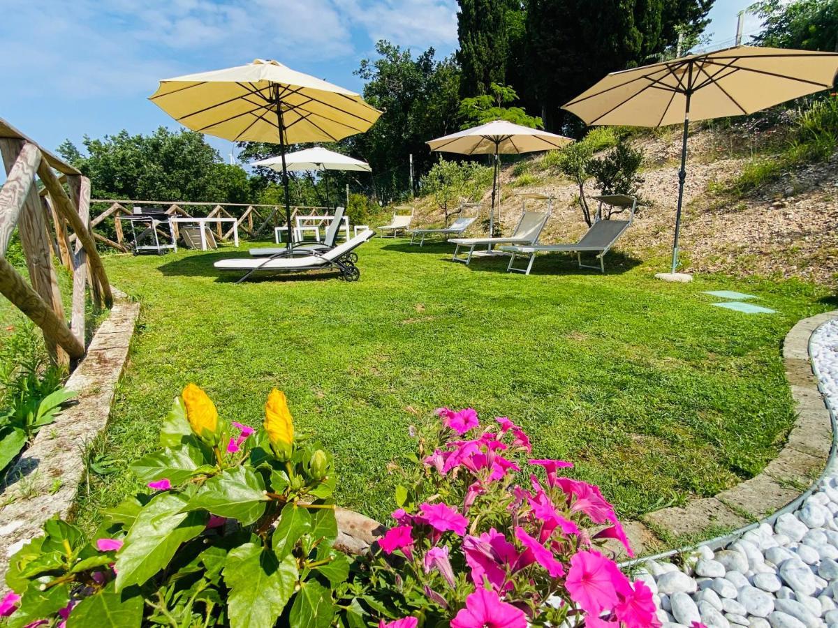 Villa Poggio Ulivo Pool-Apartments 리볼리 베로네세 외부 사진